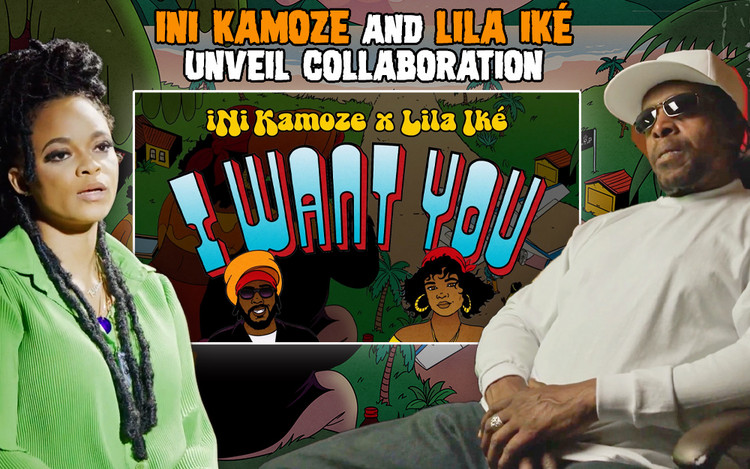 iNi Kamoze and Lila Iké Unveil Collaboration - I Want You
